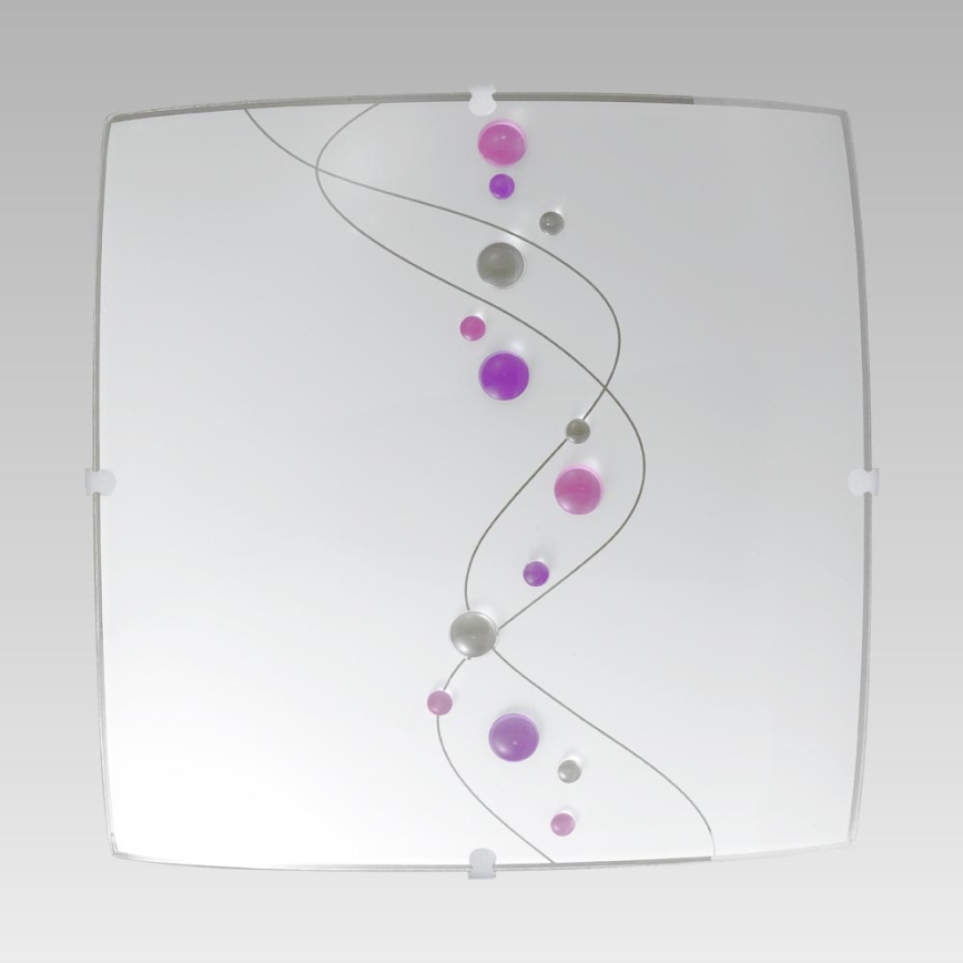 Luxera 45056 - Vidro de substituição para candeeiro de teto TAO PINK E27