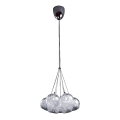 LUXERA 46037 - Candelabro pendente CRONOS 7xG4/20W/230V