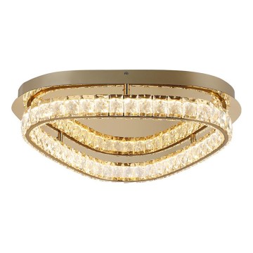 LUXERA 46150 - Luminária de tecto LED MIST, 32W/230V, 4000K, Ø 50 cm, dourada