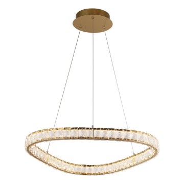 LUXERA 46151 - Lustre LED suspenso por cabo MIST LED/43W/230V 4000K dourado
