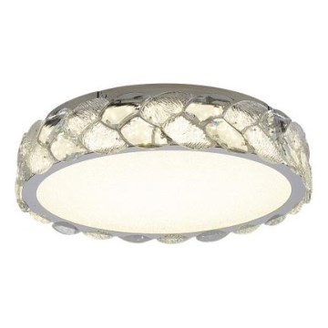 LUXERA 46153 - Candeeiro de teto LED LARUNA LED/32W/230V 4000K Ø 40 cm cromado mate