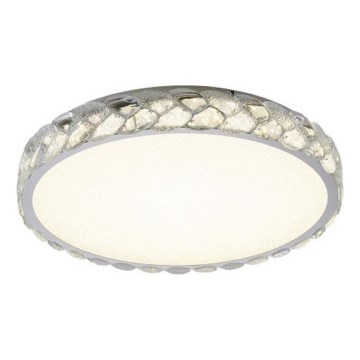 LUXERA 46154 - Candeeiro de tecto LED LARUNA LED/43W/230V 4000K Ø 60 cm cromo mate