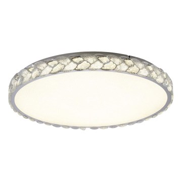 LUXERA 46155 - Plafon LED LARUNA LED/85W/230V 4000K Ø 80 cm cromado mate