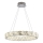 LUXERA 46156 - Lustre LED suspenso por cabo LARUNA LED/38W/230V 4000K, acabamento cromo mate
