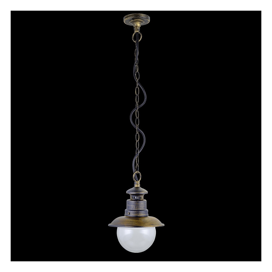 LUXERA 48401 - Lustre de exterior LIMASSOL 1xE27/60W/230V IP44