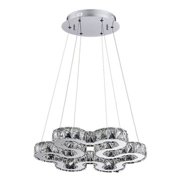 LUXERA 62422 - Candelabro de cristal num fio LED STRADA LED/30W/230V