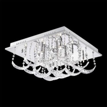 Luxera 64314 - Luz de teto BACARAT 12xG4/20W/230V