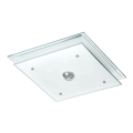 LUXERA 65115 - Luz de teto IKAROS DIAMOND 3xE27/60W