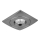 LUXERA 71020 - Luz embutida ELEGANT 1xGU10/50W/230V