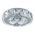 LUXERA 71055 - Luz embutida CRYSTALS 1xGU10/50W/230V
