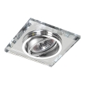 LUXERA 71063 - Luz embutida ELEGANT 1xGU10/50W/230V