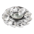 LUXERA 71073 - Luz embutida CRYSTALS 1xGU10/50W/230V