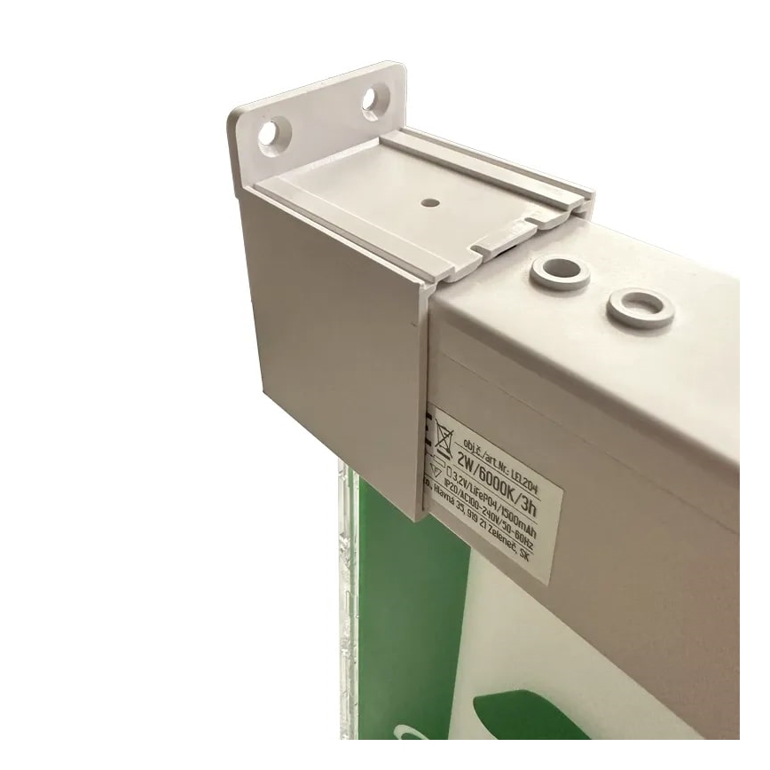 Luz de Emergência LED/2W/230V 6000K 1500 mAh