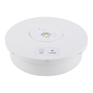 Luz de Emergência LED/2W/230V 6000K IP65 3200 mAh