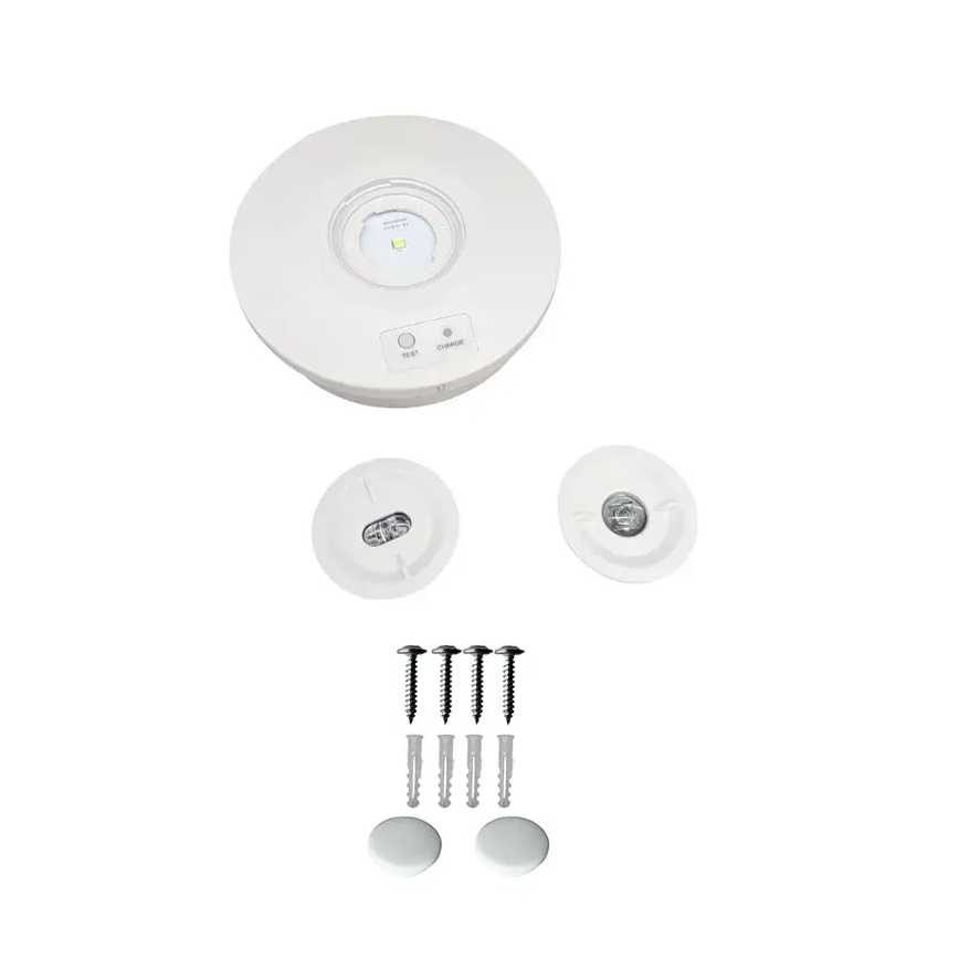 Luz de Emergência LED/2W/230V 6000K IP65 3200 mAh