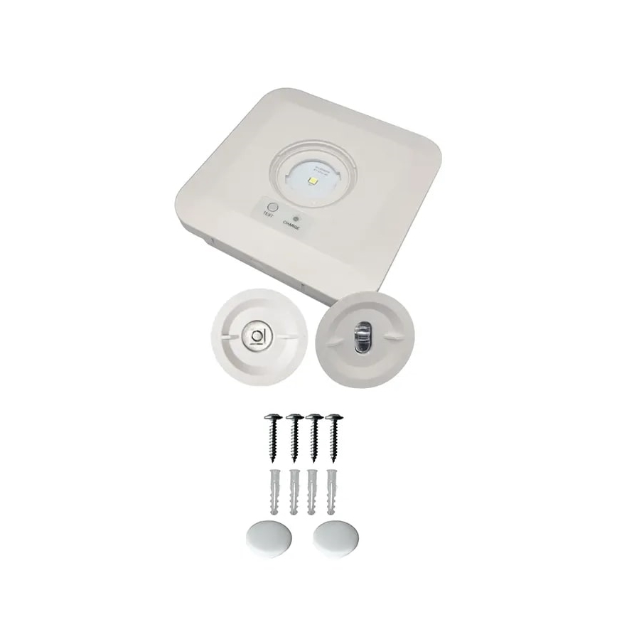 Luz de Emergência LED/2W/230V 6000K IP65 3200 mAh