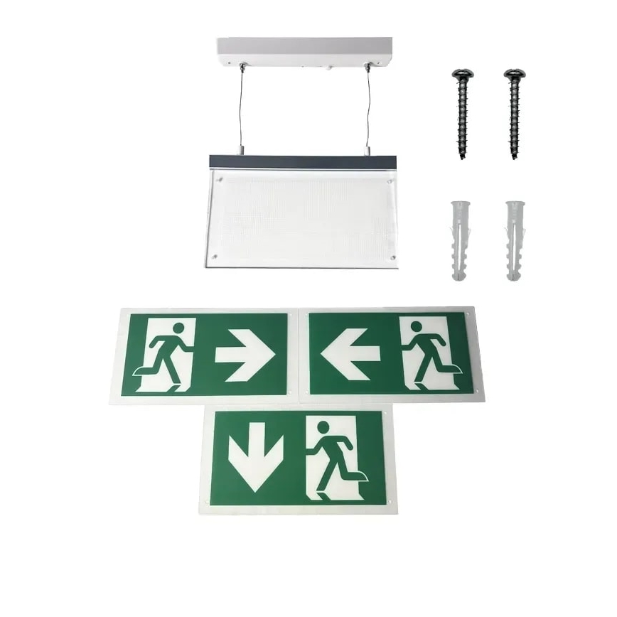 Luz de Emergência LED/4W/230V 6000K 1000 mAh