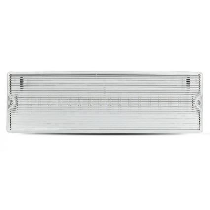 Luz de Emergência LED EMERGENCY EXIT LED/3W/230V IP65 6000K 1200mAh