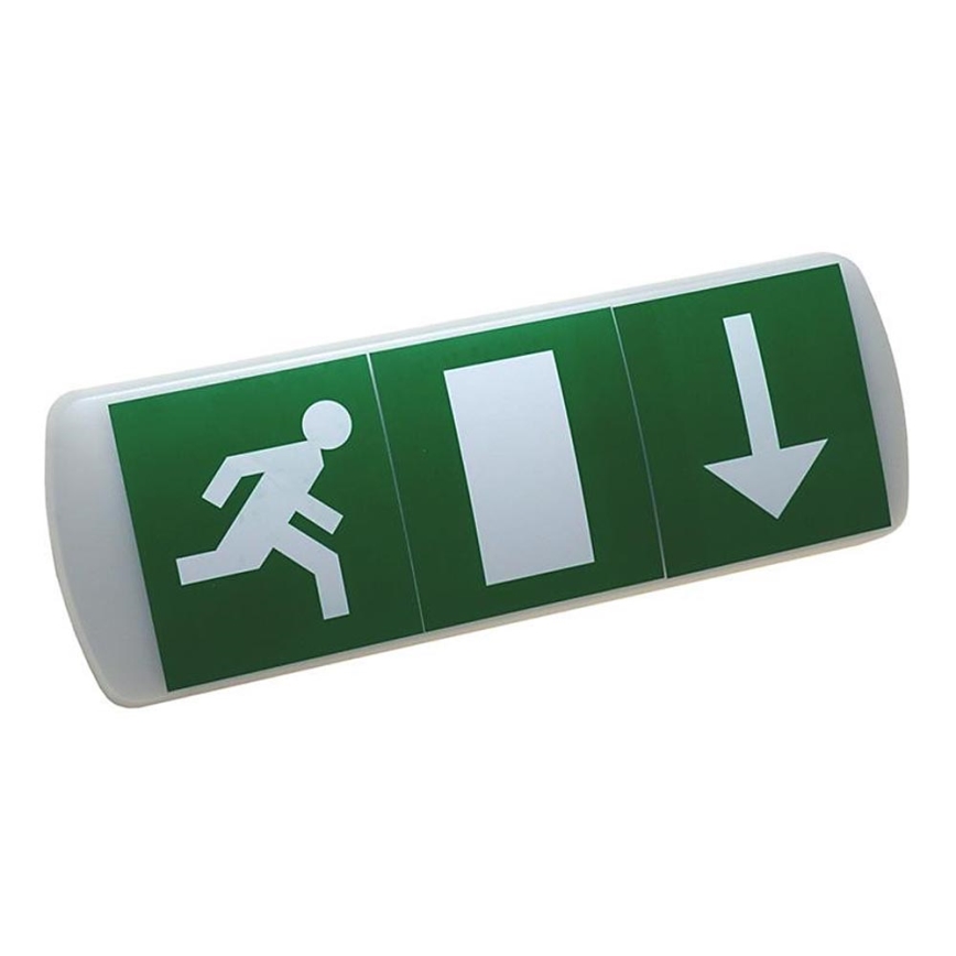 Luz de emergência LED LED/3W/230V 6000K