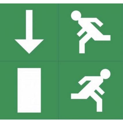 Luz de emergência LED LED/3W/230V 6000K