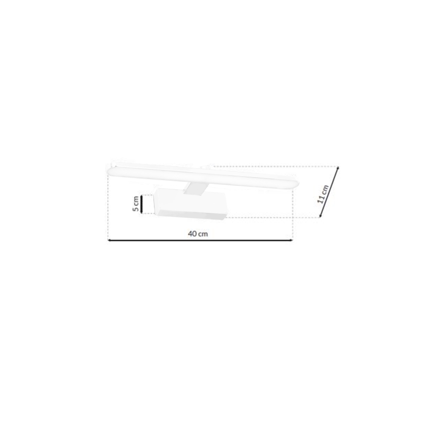 Luz de espelho de casa de banho LED SPLASH LED/8W/230V IP44