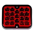 Luz de nevoeiro LED SINGLE LED/1,9W/12V IP67 vermelha