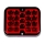 Luz de nevoeiro LED SINGLE LED/1,9W/12V IP67 vermelha