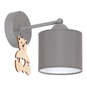 Luz de parede de criança BEAR 1xE27/60W/230V