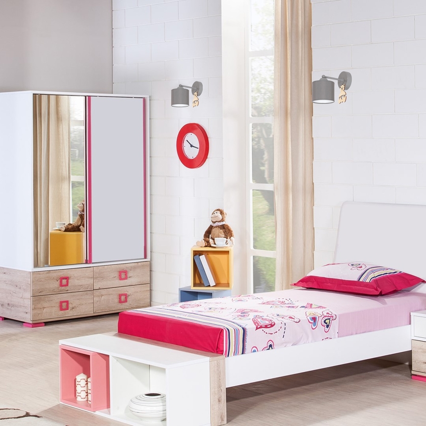 Luz de parede de criança BEAR 1xE27/60W/230V