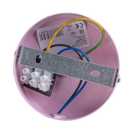 Luz de parede de criança BORBOLETA PEQUENA 1xE14/60W rosa