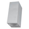Luz de parede de exterior HUGO 2xGU10/10W/230V IP44