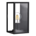 Luz de parede de exterior MALMO 1xE27/15W/230V preto antigo IP44