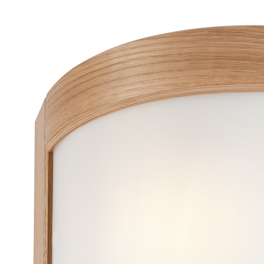 Luz de parede HALINA 1xE27/60W/230V carvalho