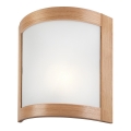 Luz de parede HALINA 1xE27/60W/230V carvalho