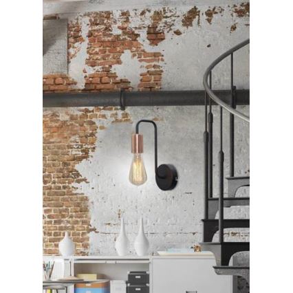 Luz de parede HERPE 1xE27/60W/230V