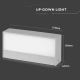 Luz de parede LED de exterior 1xLED/9W/230V IP65 3000K