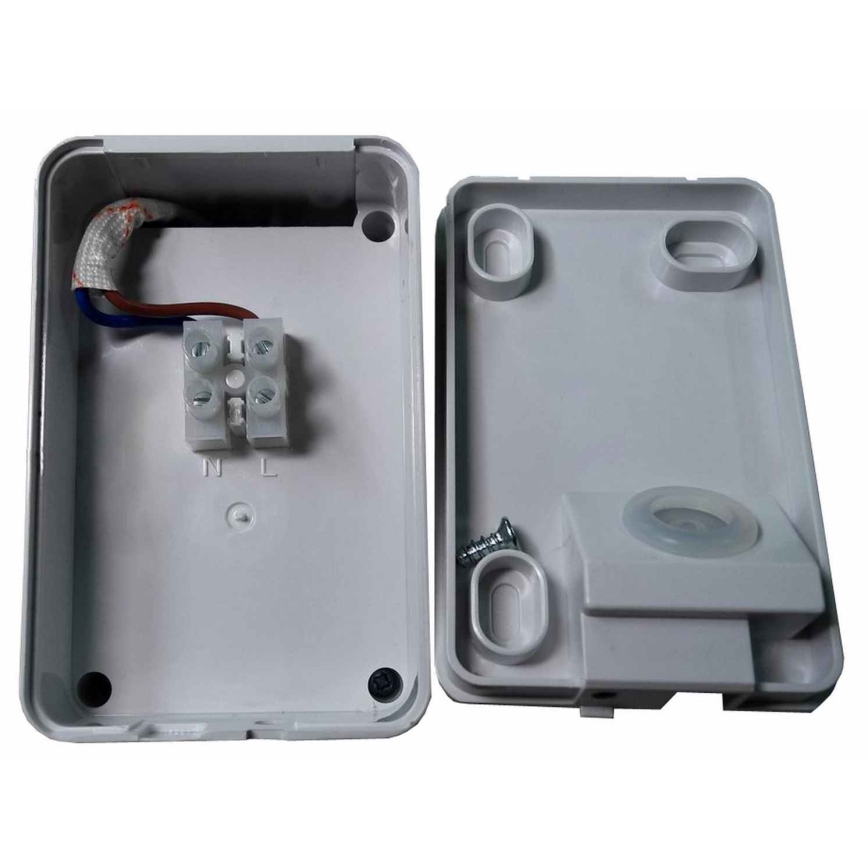 Luz de parede LED de exterior com sensor LED/10W/230V IP54