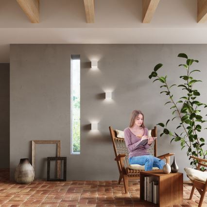 Luz de parede LED de exterior LUCA LED/6W/230V IP54