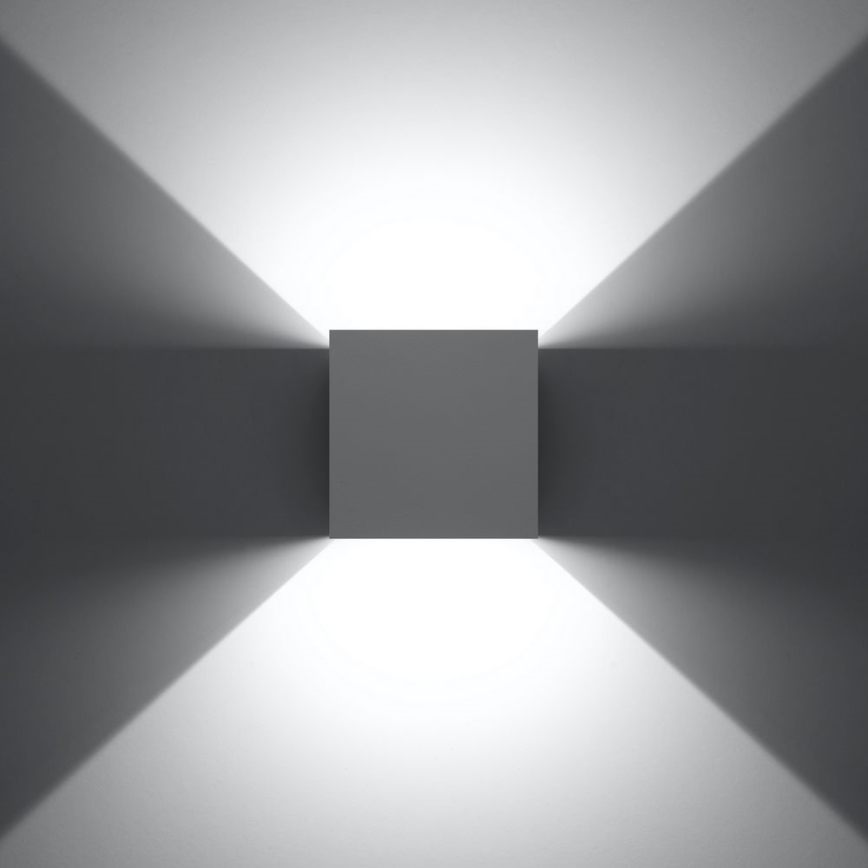 Luz de parede LED de exterior LUCA LED/6W/230V IP54