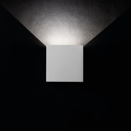 Luz de parede LED de exterior REKA LED/7W/230V IP54 branco