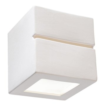 Luz de parede LEO LINE 1xE27/60W/230V branco