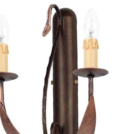 Luz de parede LOARA 2xE14/60W/230V