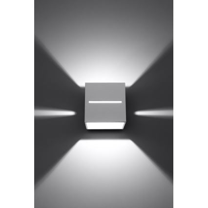 Luz de parede LOBO 1xG9/40W/230V branco