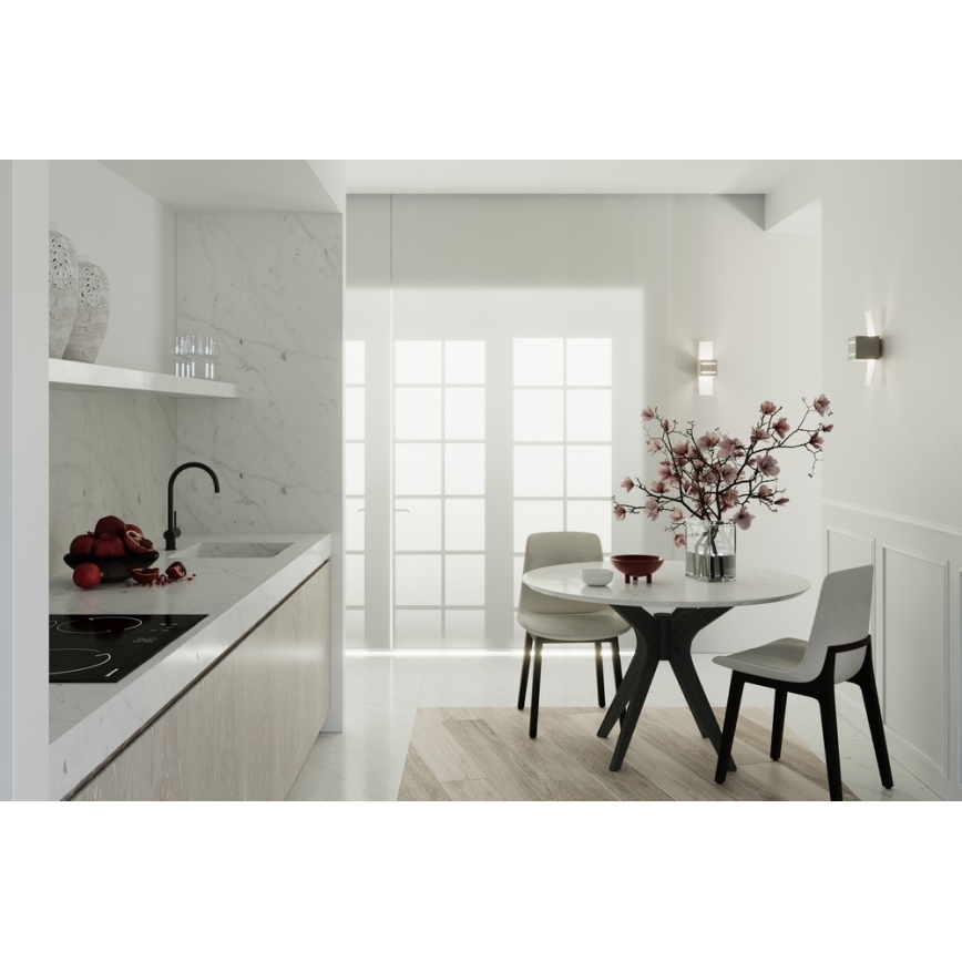 Luz de parede LORETO 1xG9/40W/230V cinzento