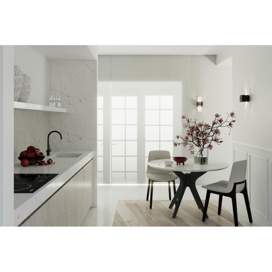 Luz de parede LORETO 1xG9/40W/230V preto antigo