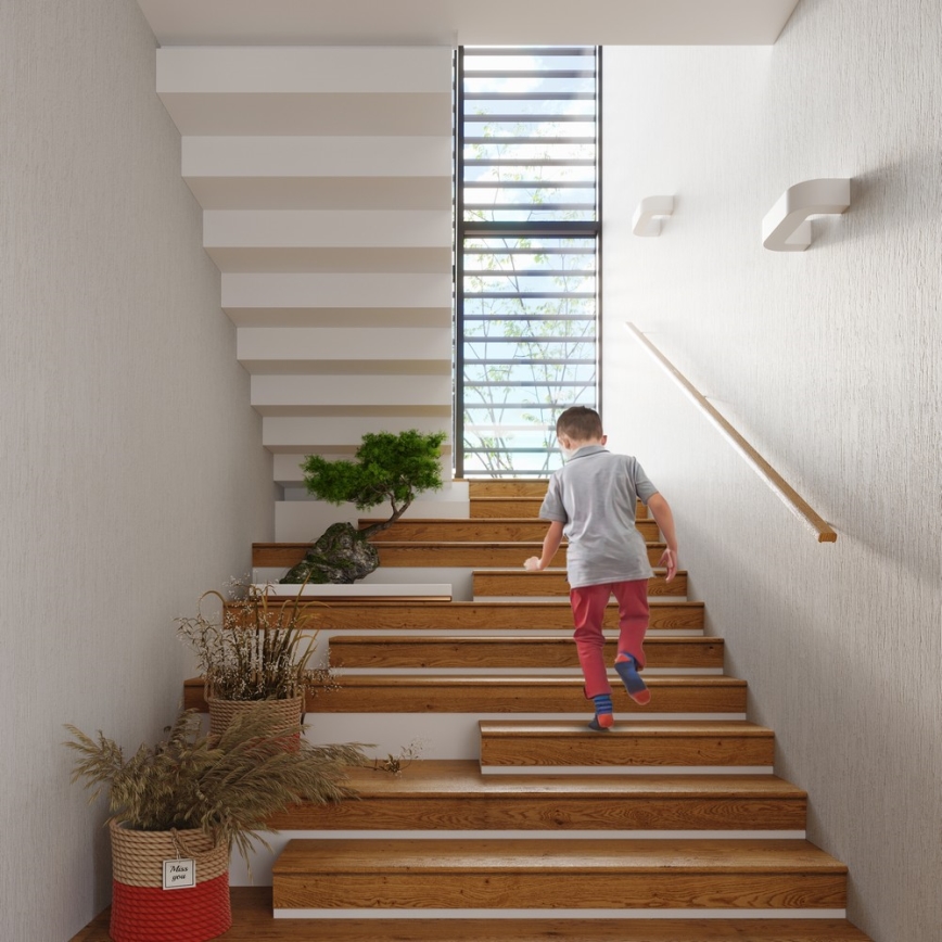 Luz de parede MAGNET 1xE27/60W/230V branco