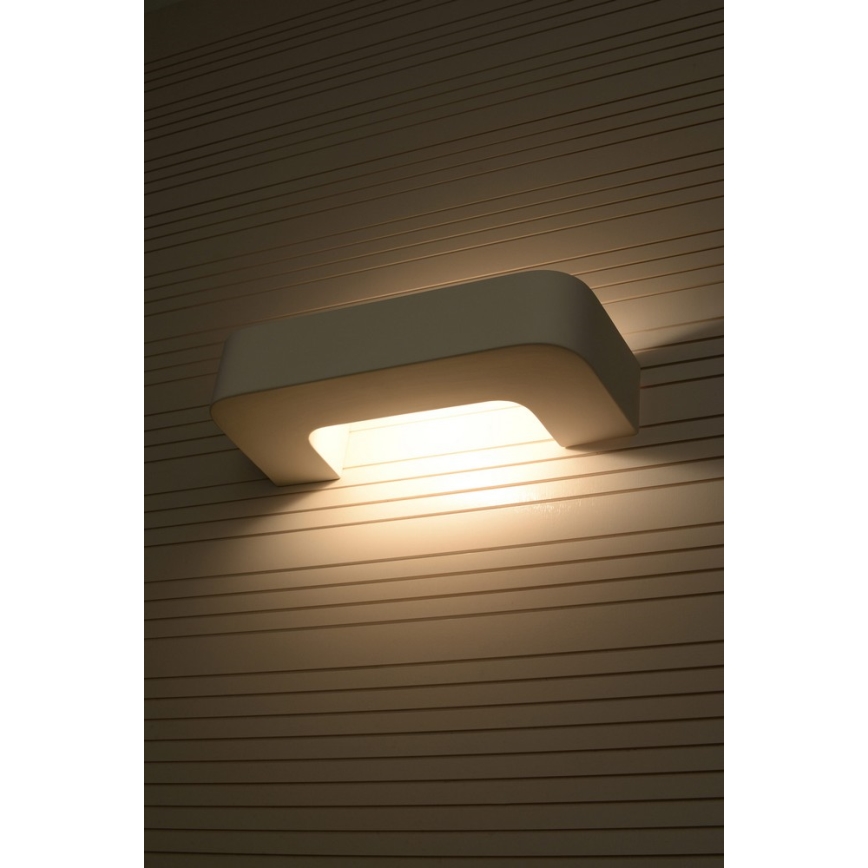 Luz de parede MAGNET 1xE27/60W/230V branco