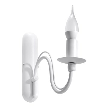 Luz de parede MINERWA 1xE14/40W/230V branco