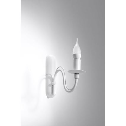 Luz de parede MINERWA 1xE14/40W/230V branco