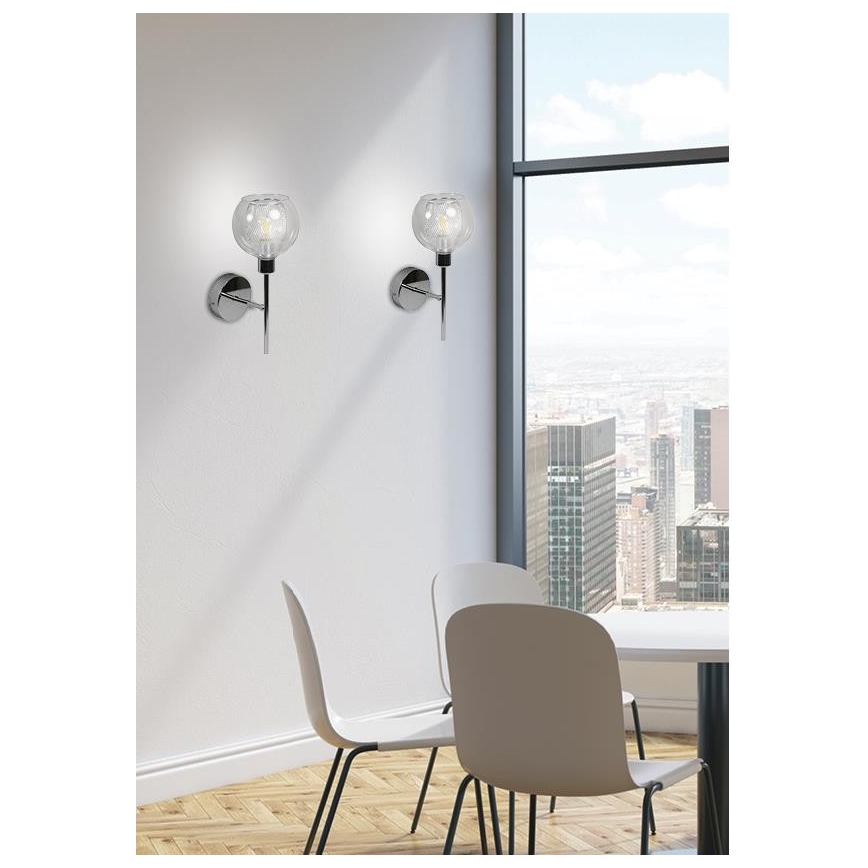 Luz de parede OZZO 1xE14/40W/230V